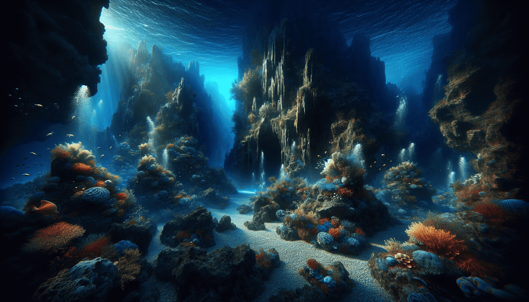 Underwater Caves